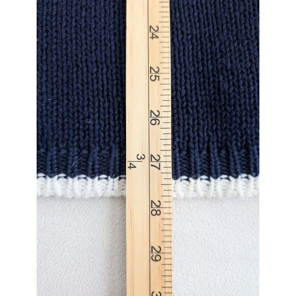 The Eagle's Eye Sweater Womens Medium Knit Cat 1993 Grandma Cottage Core - Picture 5 of 5